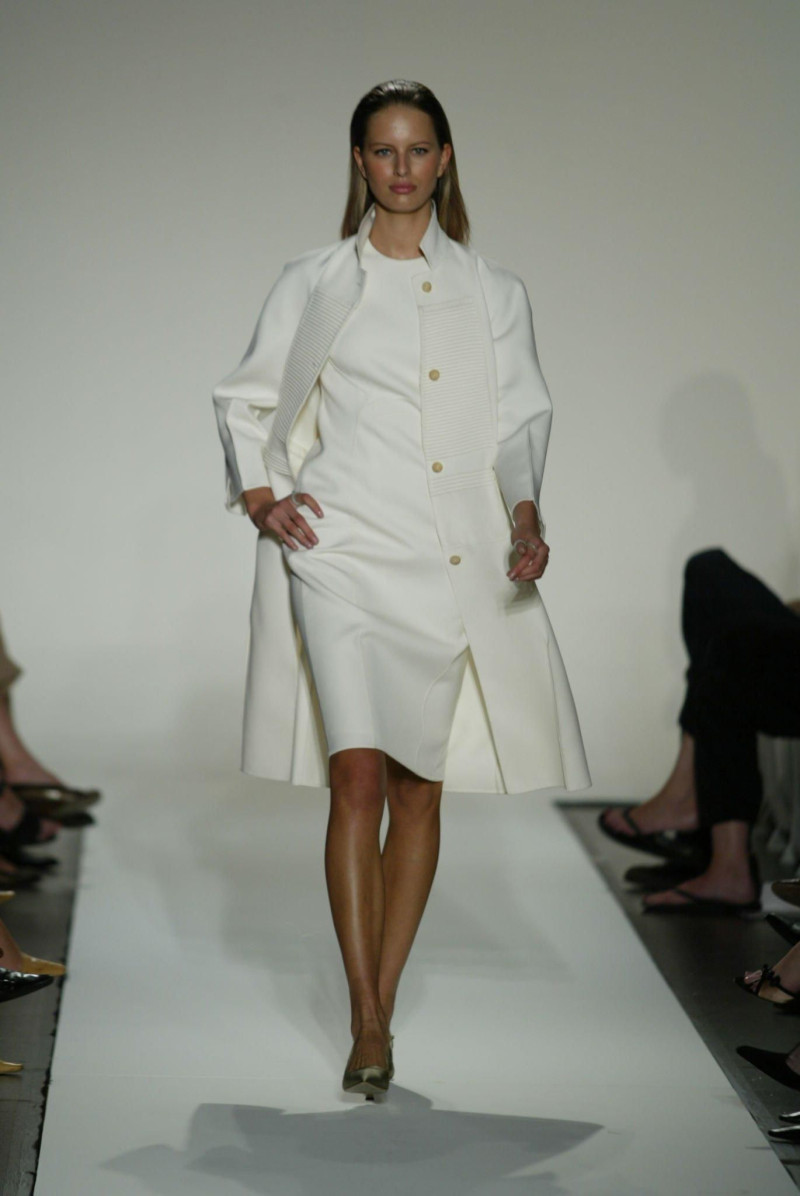 Karolina Kurkova featured in  the Ralph Rucci fashion show for Spring/Summer 2003