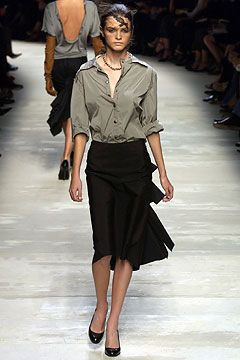 Lanvin fashion show for Spring/Summer 2004