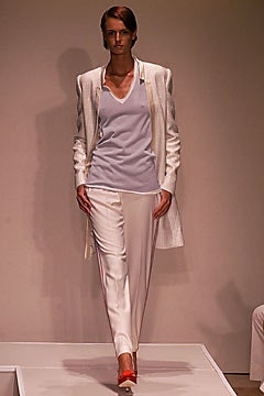Bill Blass fashion show for Spring/Summer 2002