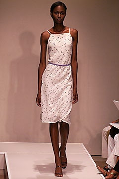 Bill Blass fashion show for Spring/Summer 2002