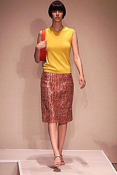 Bill Blass fashion show for Spring/Summer 2002