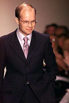 Bill Blass fashion show for Spring/Summer 2002