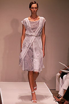 Bill Blass fashion show for Spring/Summer 2002