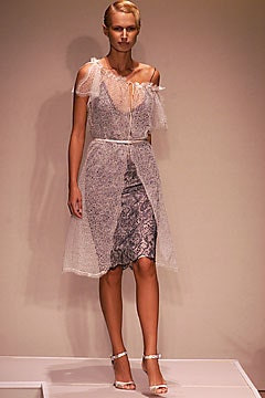 Bill Blass fashion show for Spring/Summer 2002