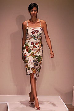 Bill Blass fashion show for Spring/Summer 2002
