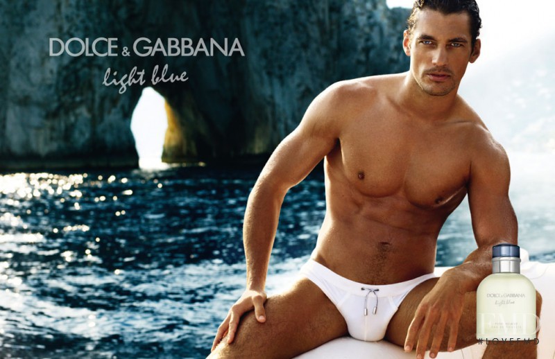 David Gandy featured in  the Dolce & Gabbana Fragrance advertisement for Spring/Summer 2012