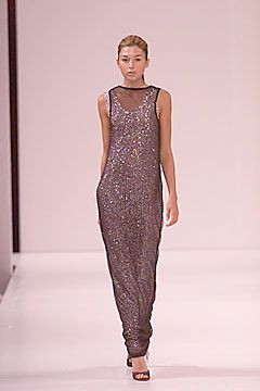 Vera Wang fashion show for Spring/Summer 2000