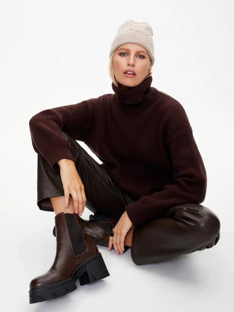 Karolina Kurkova featured in  the About You catalogue for Spring/Summer 2023