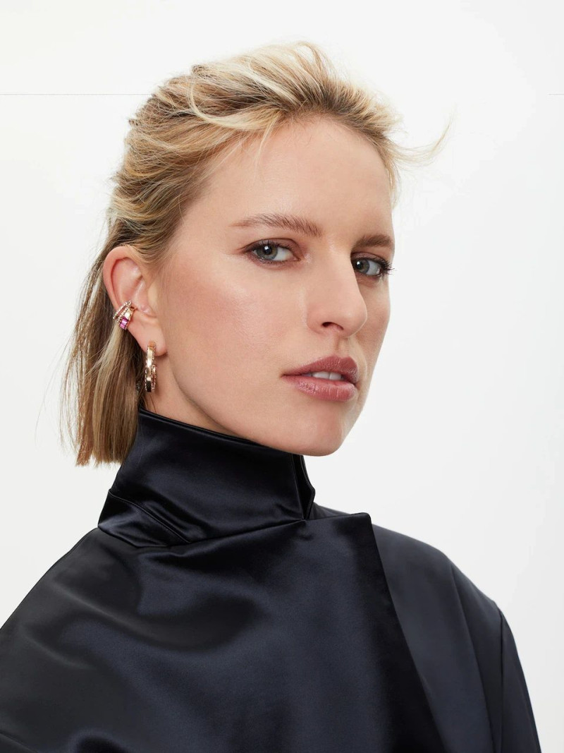 Karolina Kurkova featured in  the About You catalogue for Spring/Summer 2023