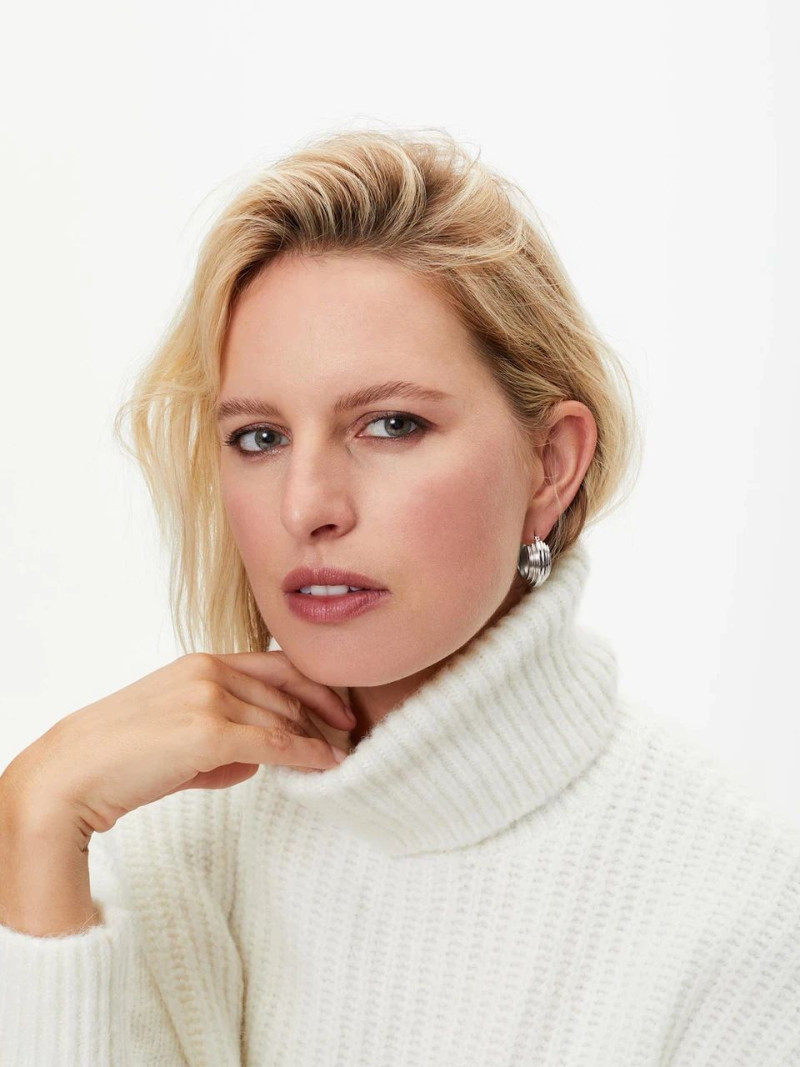 Karolina Kurkova featured in  the About You catalogue for Spring/Summer 2023