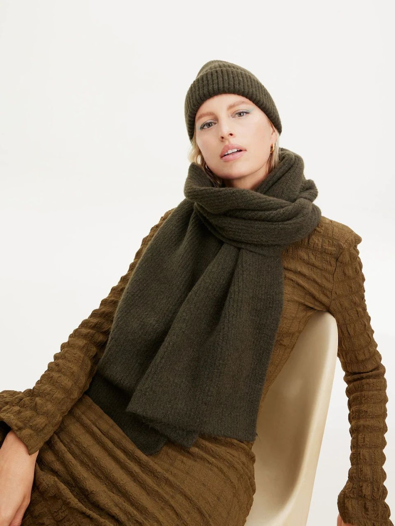 Karolina Kurkova featured in  the About You catalogue for Spring/Summer 2023