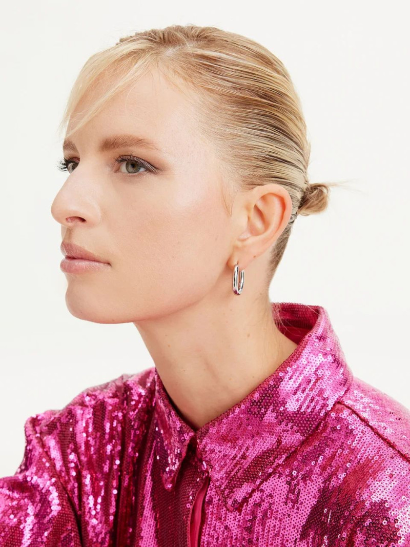 Karolina Kurkova featured in  the About You catalogue for Spring/Summer 2023