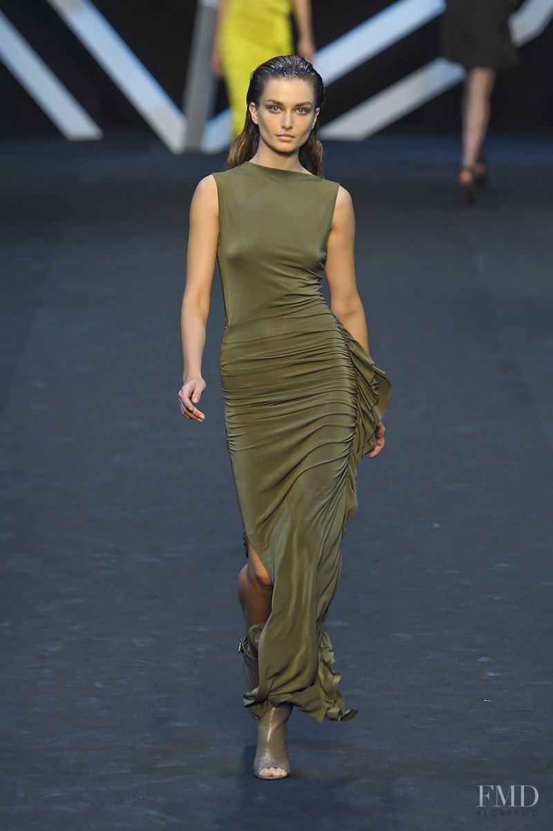 Andreea Diaconu featured in  the Guy Laroche fashion show for Spring/Summer 2012