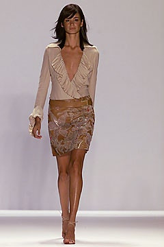 Carolina Herrera fashion show for Spring/Summer 2002