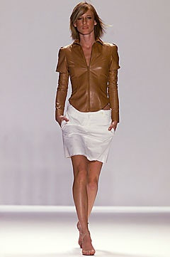 Carolina Herrera fashion show for Spring/Summer 2002