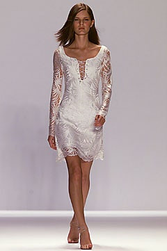 Carolina Herrera fashion show for Spring/Summer 2002