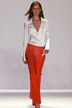Carolina Herrera fashion show for Spring/Summer 2002