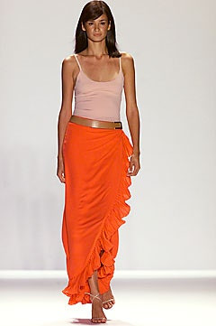 Carolina Herrera fashion show for Spring/Summer 2002