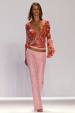 Carolina Herrera fashion show for Spring/Summer 2002