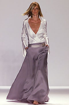 Carolina Herrera fashion show for Spring/Summer 2002