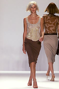 Carolina Herrera fashion show for Spring/Summer 2002
