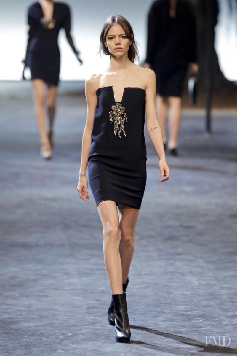 Freja Beha Erichsen featured in  the Lanvin fashion show for Autumn/Winter 2011