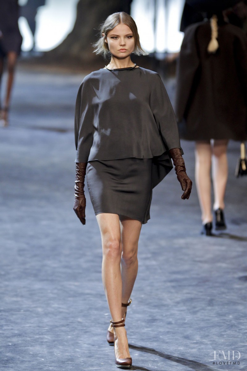 Magdalena Frackowiak featured in  the Lanvin fashion show for Autumn/Winter 2011