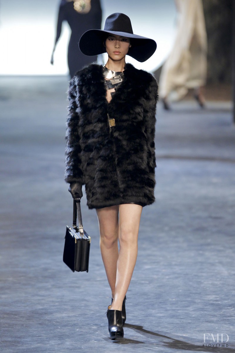 Liu Wen featured in  the Lanvin fashion show for Autumn/Winter 2011