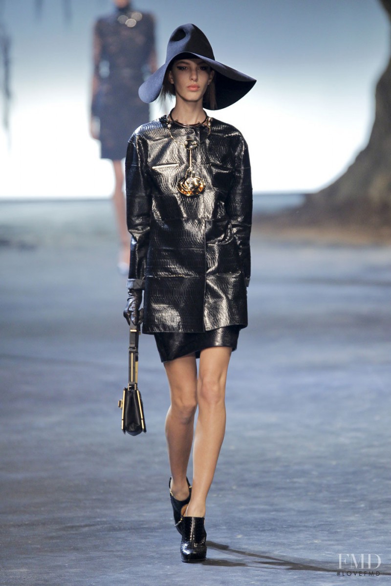 Kate King featured in  the Lanvin fashion show for Autumn/Winter 2011