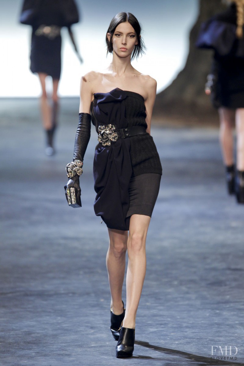 Ruby Aldridge featured in  the Lanvin fashion show for Autumn/Winter 2011