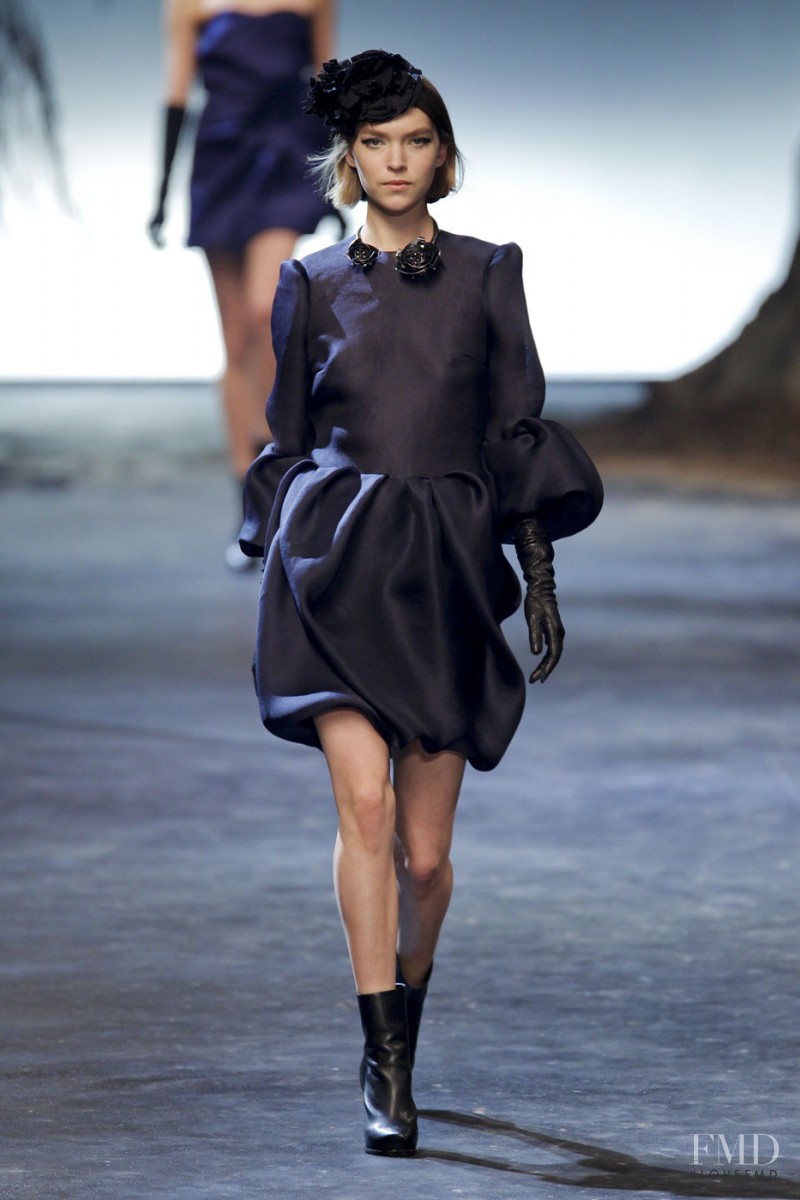 Arizona Muse featured in  the Lanvin fashion show for Autumn/Winter 2011