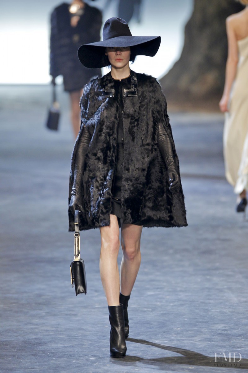 Kinga Rajzak featured in  the Lanvin fashion show for Autumn/Winter 2011