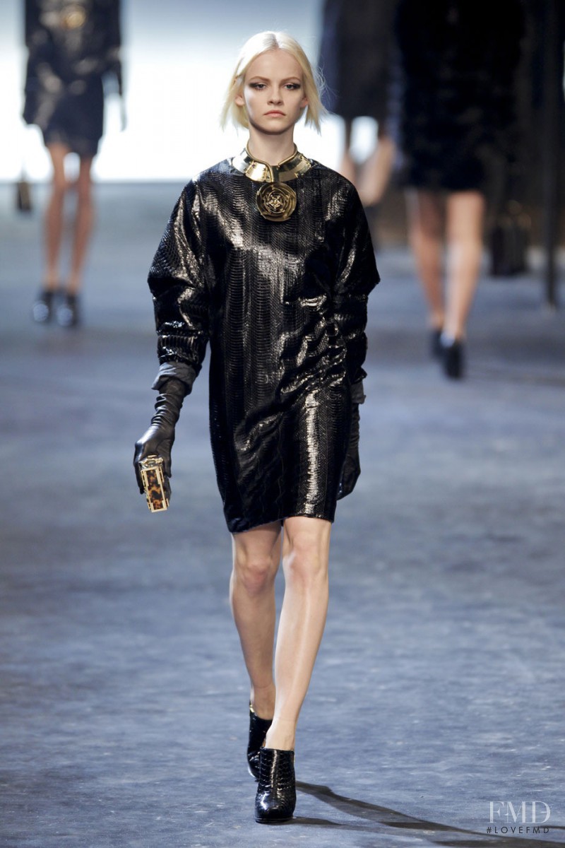 Ginta Lapina featured in  the Lanvin fashion show for Autumn/Winter 2011