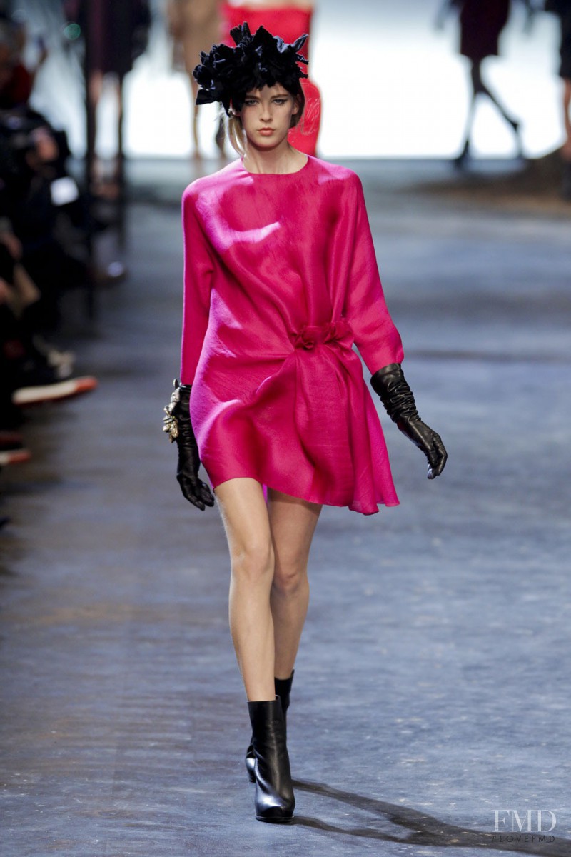 Colinne Michaelis featured in  the Lanvin fashion show for Autumn/Winter 2011