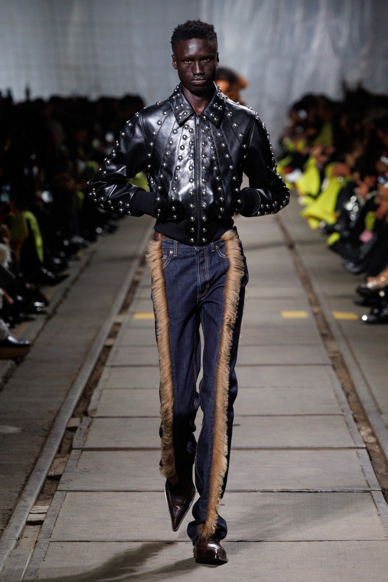 Jum Kuochnin featured in  the Alexander McQueen fashion show for Autumn/Winter 2024