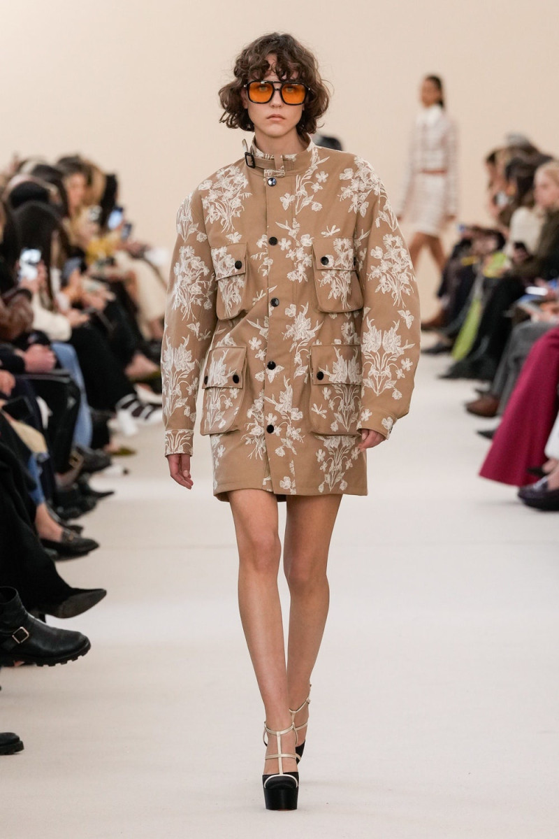 Alessia Gatti featured in  the Giambattista Valli fashion show for Autumn/Winter 2024
