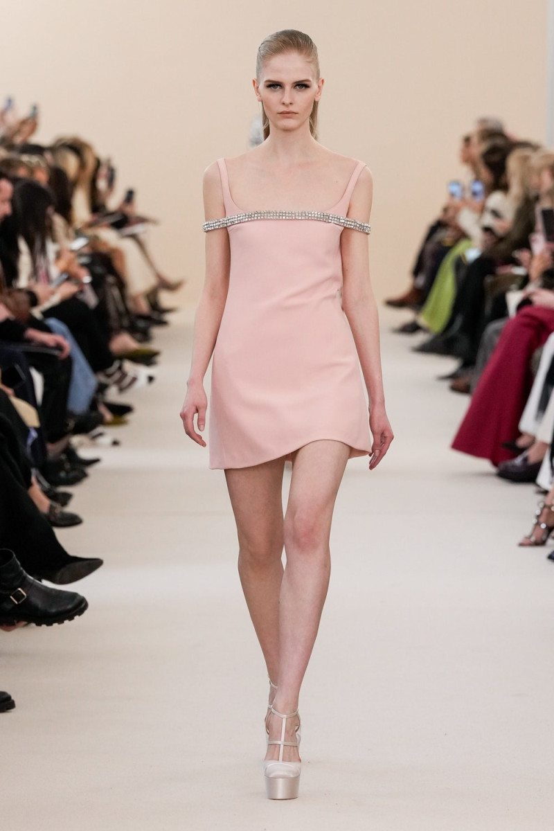 Feya Voishcheva featured in  the Giambattista Valli fashion show for Autumn/Winter 2024