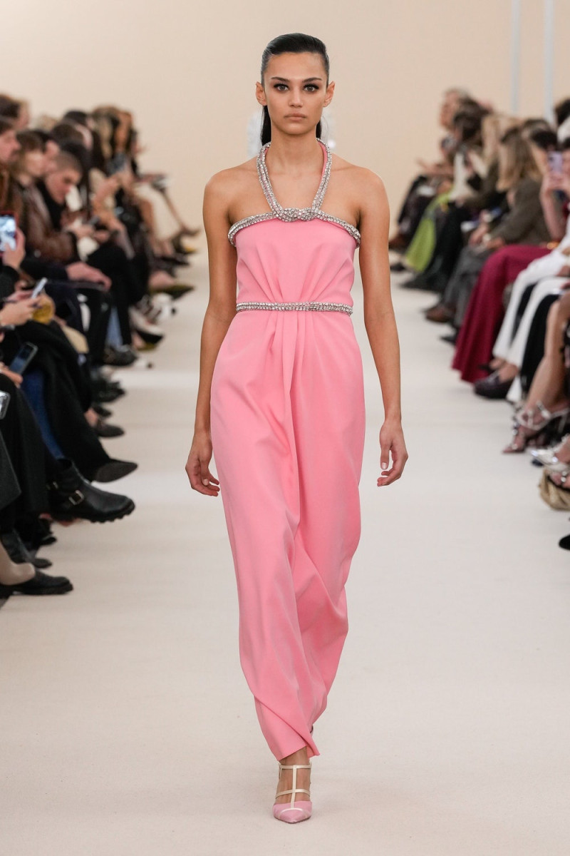 Alyson Dubey featured in  the Giambattista Valli fashion show for Autumn/Winter 2024