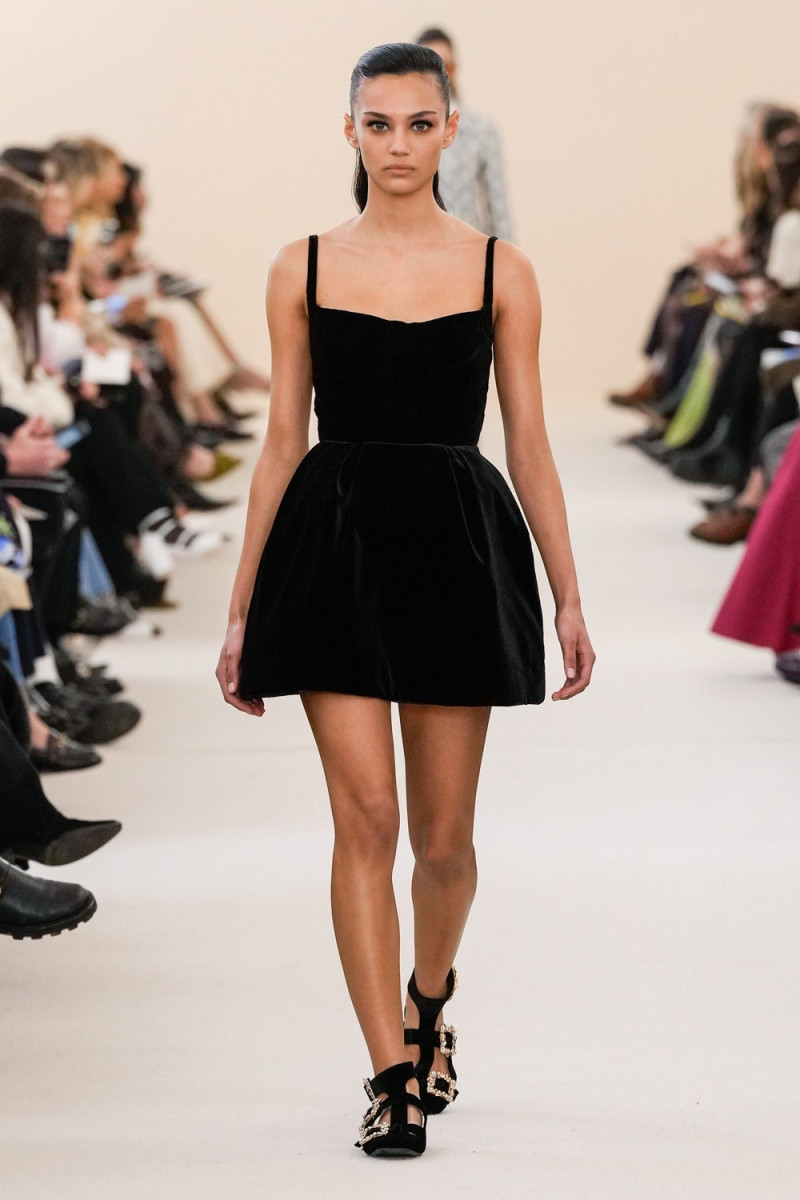 Alyson Dubey featured in  the Giambattista Valli fashion show for Autumn/Winter 2024