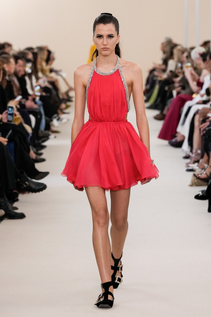 Belu Porto featured in  the Giambattista Valli fashion show for Autumn/Winter 2024