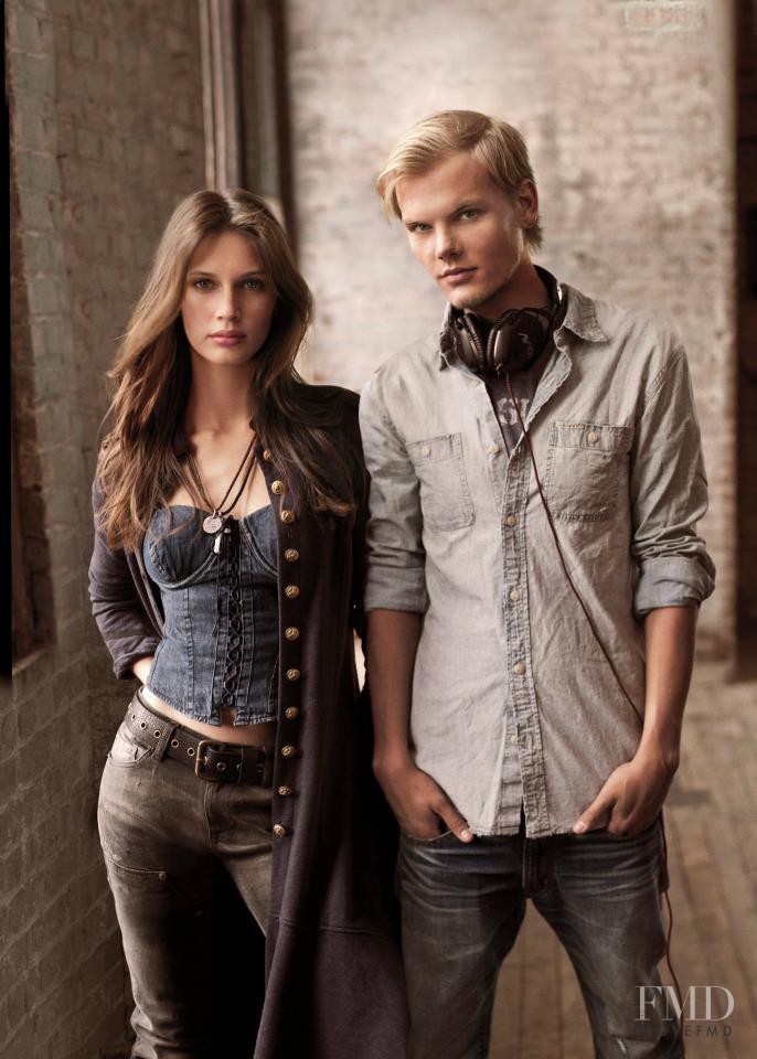 Marine Vacth featured in  the Denim & Supply Ralph Lauren catalogue for Fall 2012
