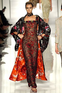 Emanuel Ungaro Haute-Couture fashion show for Autumn/Winter 2003