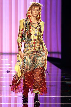 John Galliano fashion show for Spring/Summer 2002