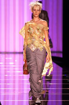 John Galliano fashion show for Spring/Summer 2002