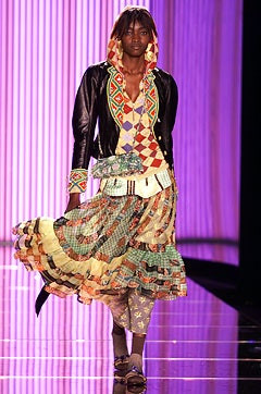 John Galliano fashion show for Spring/Summer 2002