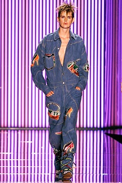 John Galliano fashion show for Spring/Summer 2002