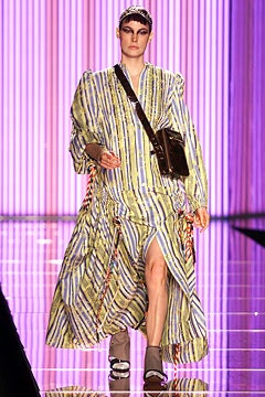 John Galliano fashion show for Spring/Summer 2002
