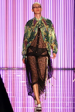 John Galliano fashion show for Spring/Summer 2002