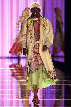 John Galliano fashion show for Spring/Summer 2002