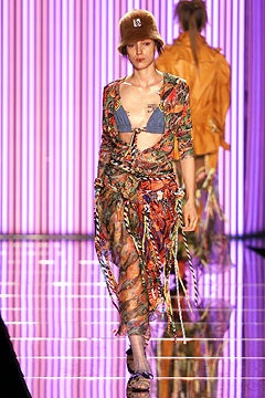 John Galliano fashion show for Spring/Summer 2002